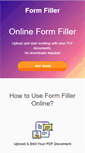 Mobile Screenshot of form-filler.com
